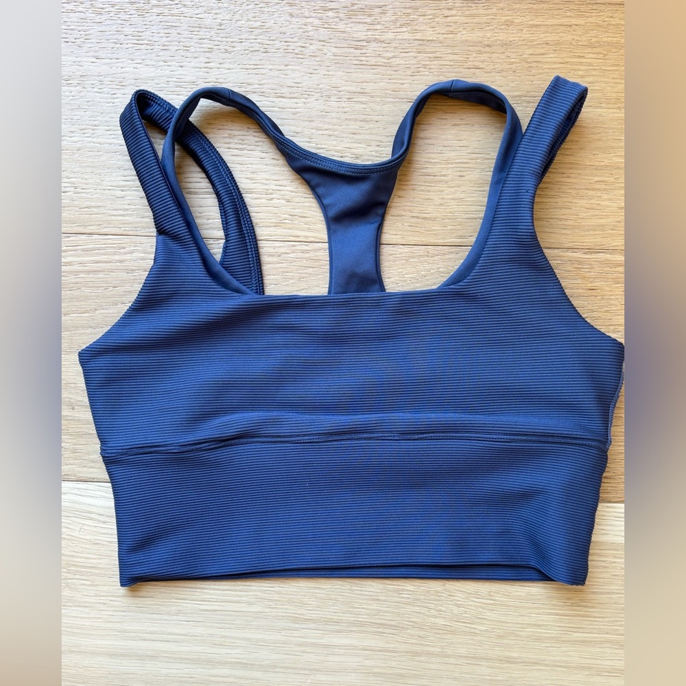 IVL collective Women's Navy Blue Sports Bra